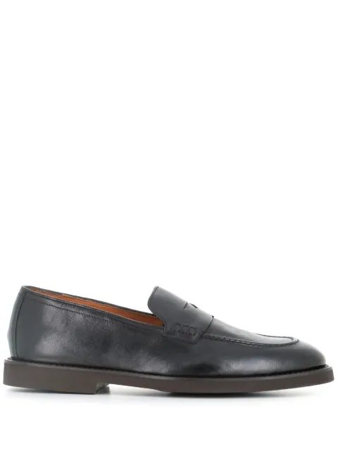 Doucal's leather loafers Black DU3294SALOUFI88TN00