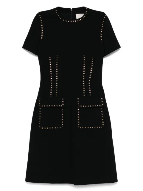 Elie Saab stud-embellished dress Black D0535ER25CS001
