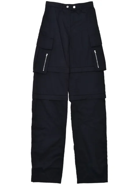 SRVC Studio cotton cargo trousers Blue SS24888212