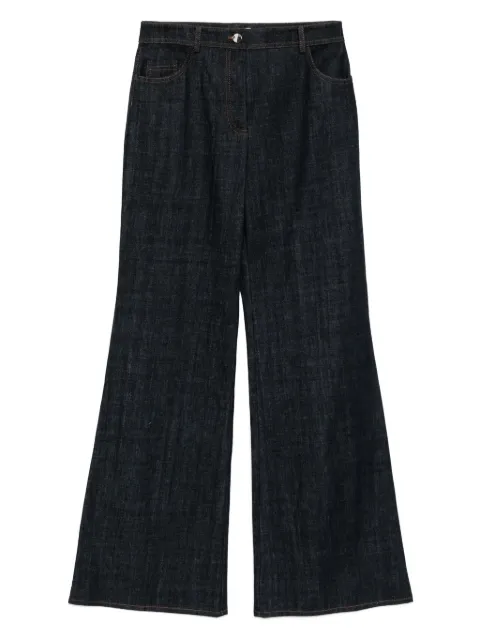 Elie Saab flared jeans Blue P0054NR25DE001