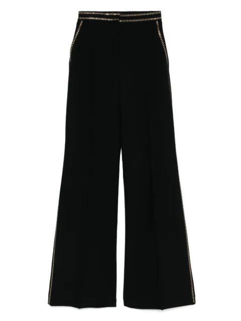 Elie Saab Stud Embellished pants Black P0031ER25CS001