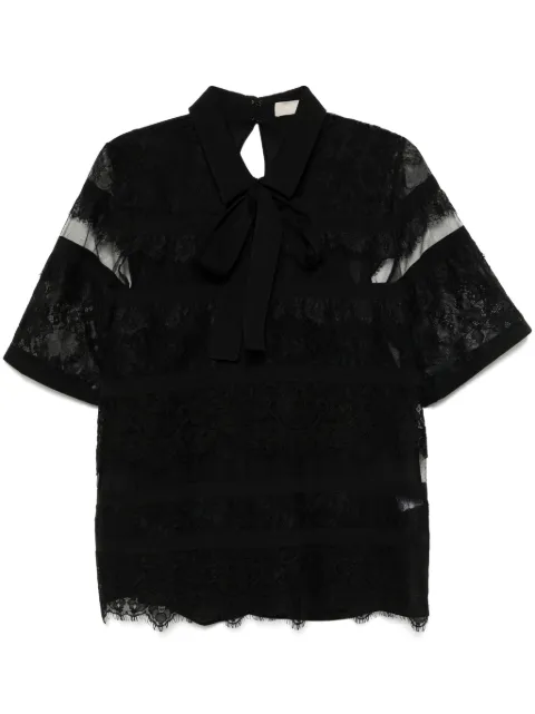 Elie Saab lace blouse Black TO134NR25LA002