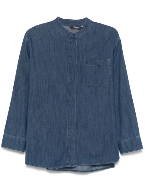 'S Max Mara Unito denim shirt Blue 2519191011600