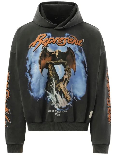 Represent x Marais Great Ocean hoodie Grey MLM4414