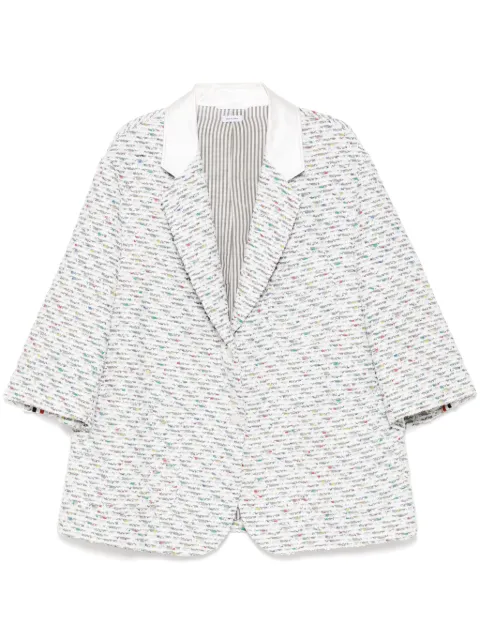 Thom Browne tweed blazer Grey FOC868CF0801