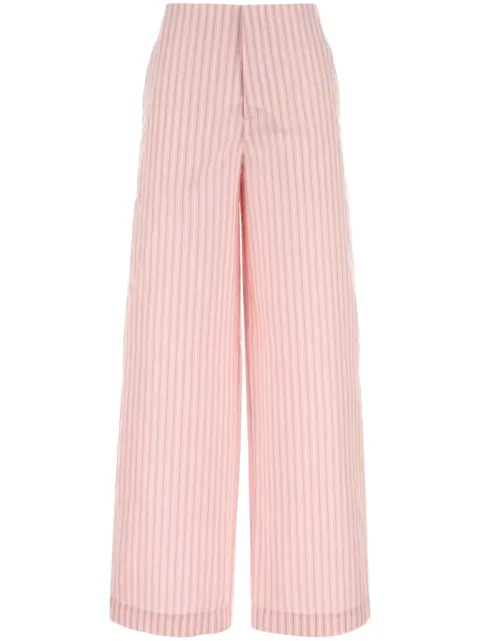 Philosophy Di Lorenzo Serafini striped palazzo pants Pink A03120735