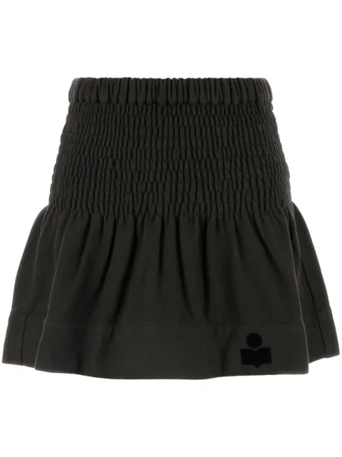 MARANT ÉTOILE Pacifica miniskirt Black JU0146FCA1M07E
