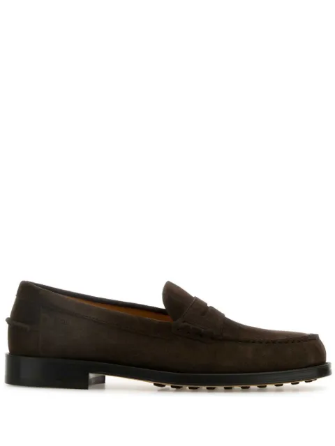 Tod's suede loafers Brown XXM48L00640RE0