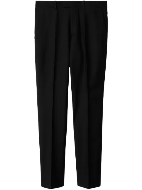 Burberry wool tailored trousers Black 8105673