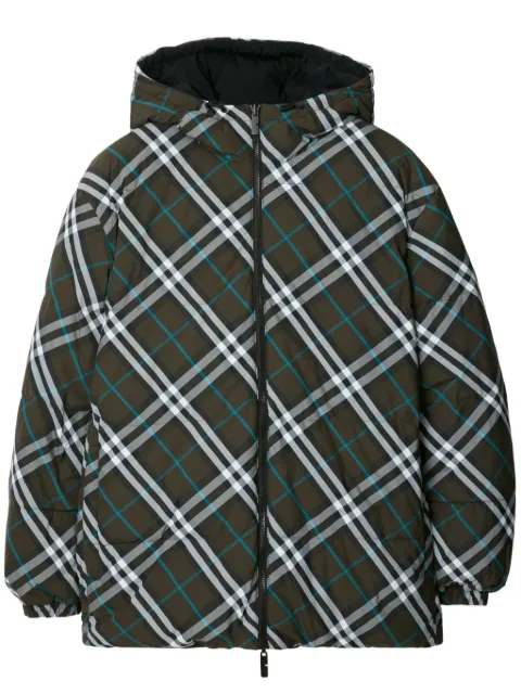 Burberry Snowdon puffer jacket Brown 8103924