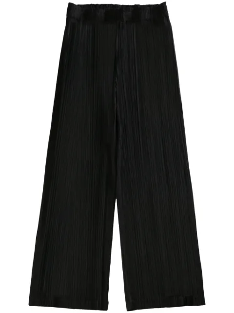 Pleats Please Issey Miyake January trousers Black PP56JF373