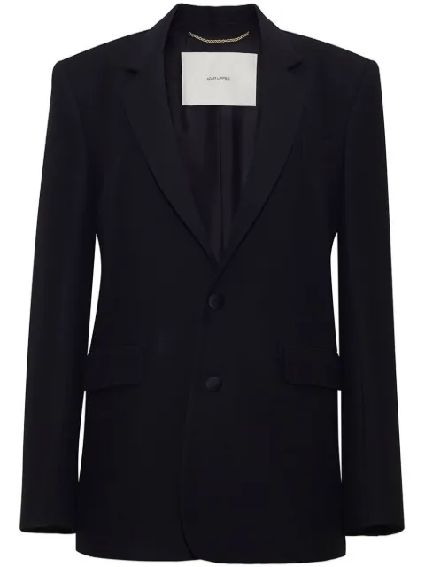 Adam Lippes two-button blazer Black S25803SW