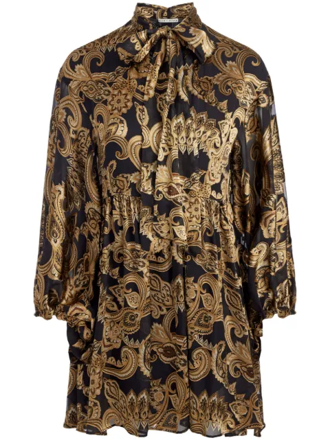 alice + olivia Opal mini dress Neutrals CC502B44518