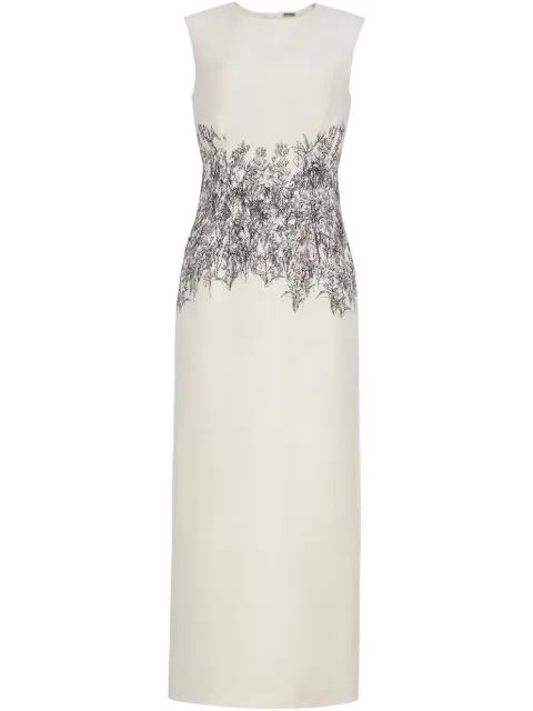 Adam Lippes Ophelia midi dress White S25744PW