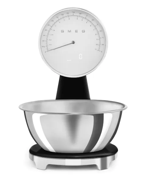 Smeg 50's style kitchen scale Black KSF01BLWW