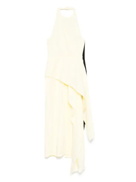 16Arlington Selene midi dress Yellow DMD553AW25HSC01