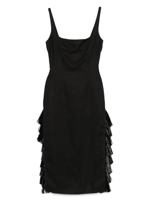 16Arlington Santina midi dress Black DMD562AW25HSC