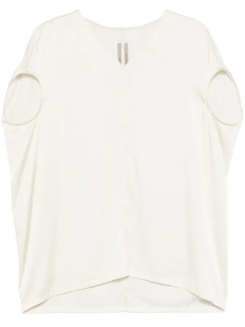 Rick Owens Floating blouse White RP01E7256SCH