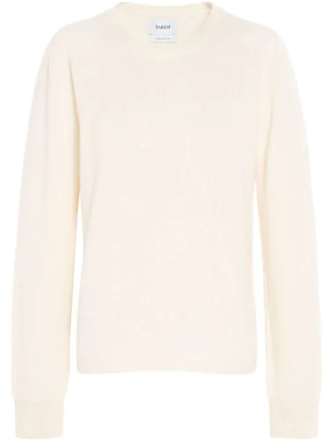 Barrie crew-neck sweater White C251323