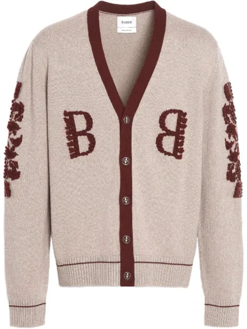 Barrie 3D-logo cardigan Neutrals C104244