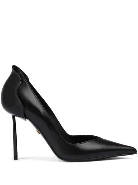 Le Silla 100mm Petalo pumps Black 3130D090BXPPNEM
