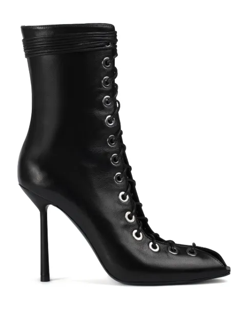 Le Silla 100mm Courtney boots Black 4382D090BXPPNEM