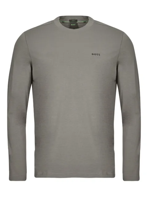 HUGO logo-print T-shirt Grey 50506365058