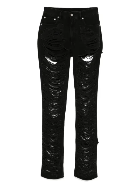 MM6 Maison Margiela ripped jeans Black S62LB0194M30011