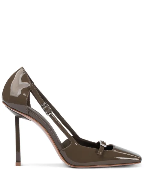 Le Silla 100mm Vittoria pumps Green 4308D090BXPPKAB