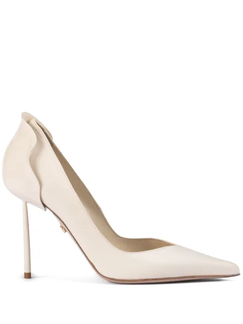 Le Silla 100mm Petalo pumps Neutrals 3130D090BXPPNEM