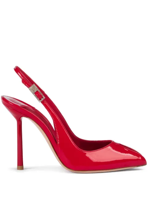 Le Silla 100mm Clivage slingback pumps Red 5305D090BXPPKAB