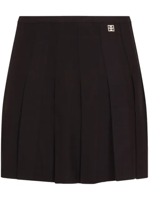 Givenchy pleated mini skirt Brown BW40XR4ZPL