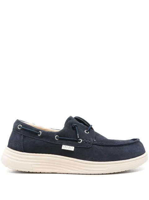 LIU JO suede boat shoes Blue 7B5007PX002