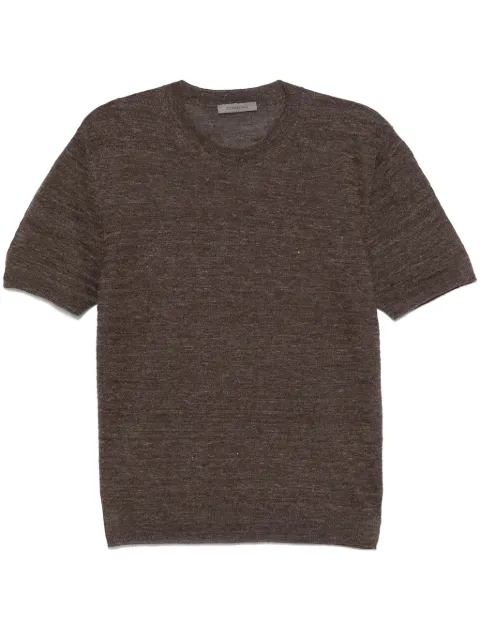 Corneliani striped T-shirt Brown 25M5652525114