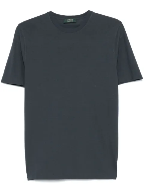 Zanone cotton T-shirt Grey 815194ZG380