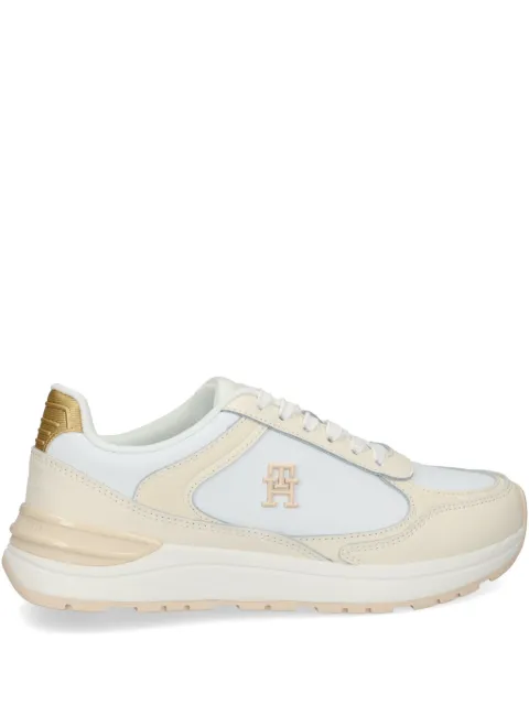 Tommy Hilfiger logo-embroidered sneakers White FW0FW08325