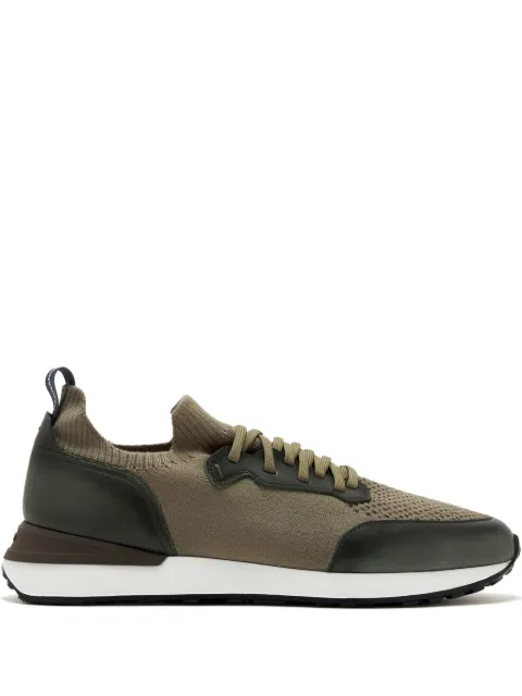 Magnanni mesh-panelled sneakers Green 26069