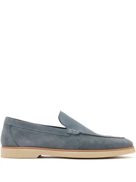 Magnanni suede loafers Blue 26002