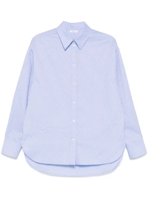 Ferragamo monogram shirt Blue 781857