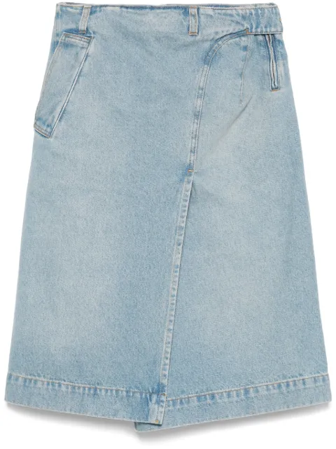 Victoria Beckham denim midi skirt Blue 1125DSK006000A