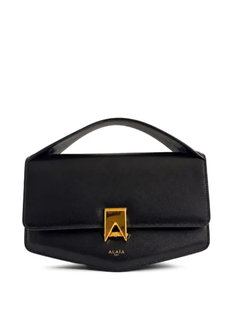 Alaïa Teckel leather tote bag Black AA1S01424CA191