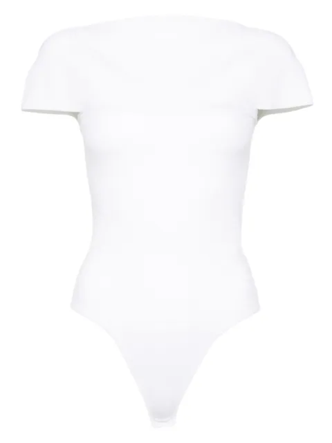 KHAITE basile bodysuit White 9732439183