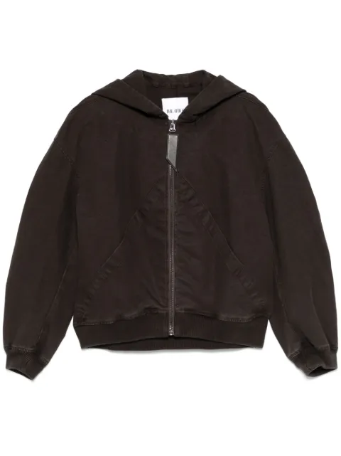 The Attico hooded bomber jacket Brown 250WCB00066DDC093AA