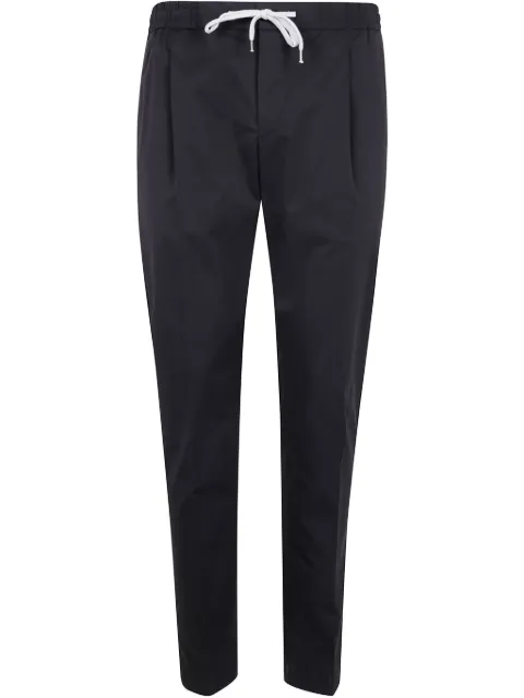 PT Torino tapered pleated trousers Black COTSCNZA0CL1VD050990