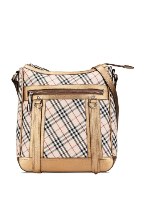Burberry Pre-Owned 2000-2017 Nova Check Canvas crossbody bag Brown PJJGJ04IFXWSQWMD