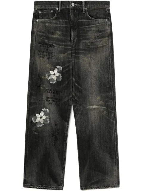 Yohji Yamamoto x Neighborhood Savage jeans Black HPP93055