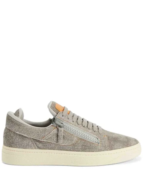 Giuseppe Zanotti GZ94 double-zip low-top sneakers Grey RM50000002