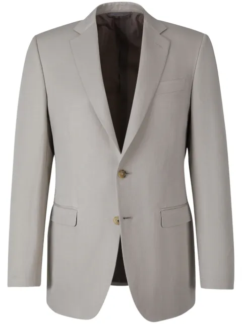 Canali flap pocket blazer Grey E19220AX03156