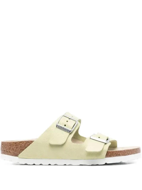 Birkenstock Arizona Shimmering "Popcorn Lime - Narrow Fit" sandals Green 1024201