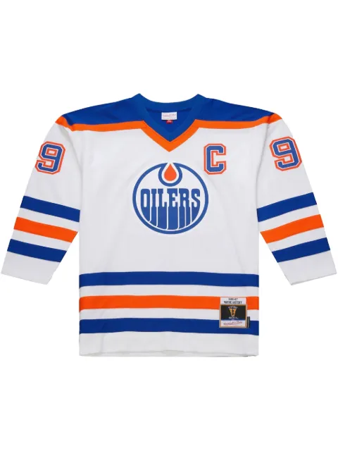 Mitchell & Ness 1986/87 Wayne Gretzky Edmonton Oilers Power Play "White" jersey White JY8933EDOWHIT